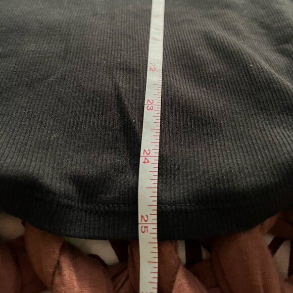 NWOT Everlane Luxe-Rib Tank Top - Black - Size XL - Picture 10 of 11
